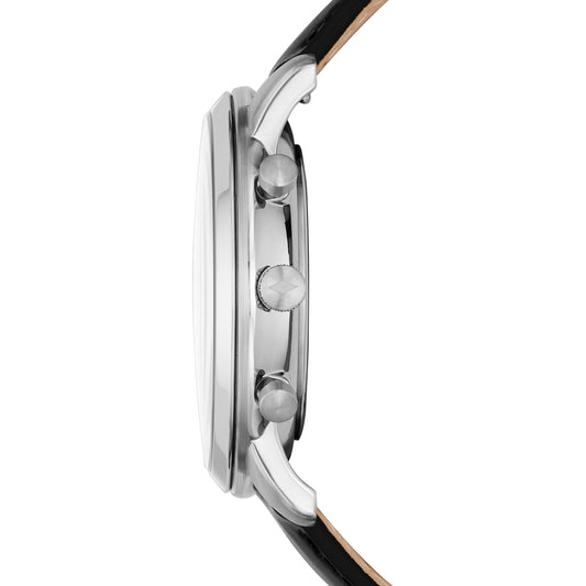 Fossil FS5452 – Neutra Chronograph Black Leather