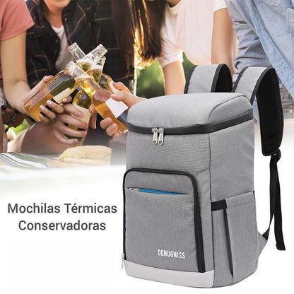 Mochila Térmica Conservadora Premium Impermeable
