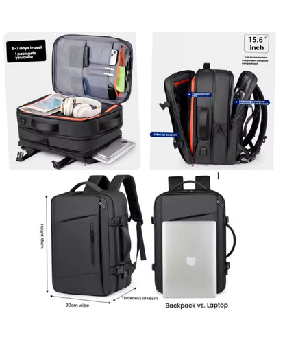 Mochila Expandible Premium para Laptop 15.6”