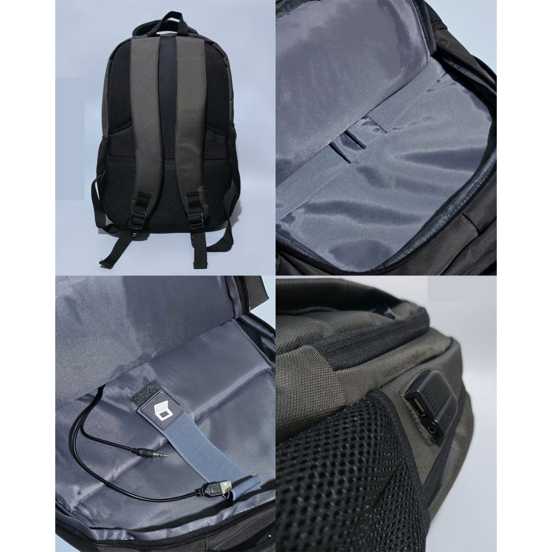 Mochila Ejecutiva Antirrobo para Laptop 15.6” con USB