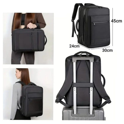 Mochila Expandible con Compresión al Vacío para Viaje