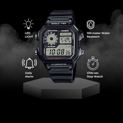 Reloj Casio AE-1200WH World Time