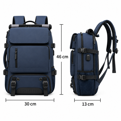 Mochila Viajera Multifuncional con Compartimento para Notebook