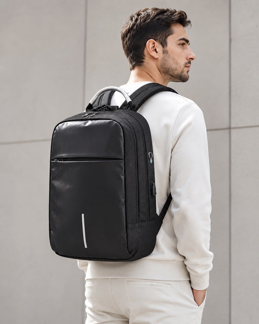 Mochila Antirrobo con Clave y Compartimento para Notebook