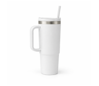 Vaso Térmico con Asa y Pajita – 900 ml.