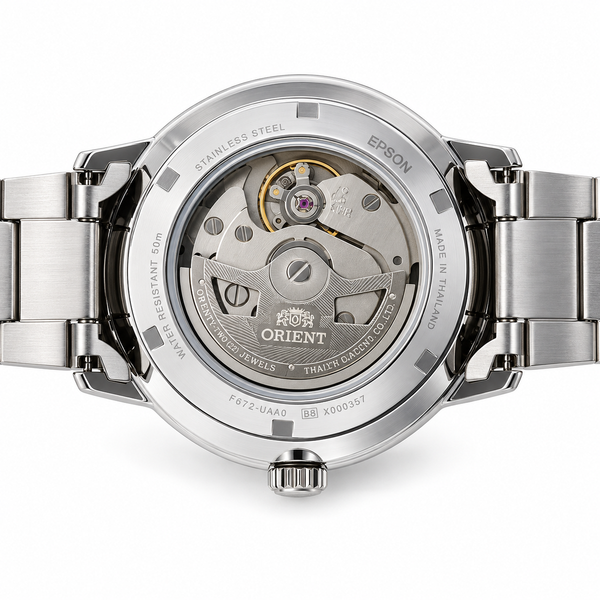 Reloj Orient Maestro Automático Esfera Negra RA-AC0E01B
