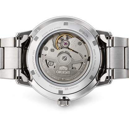 Reloj Orient Maestro Automático Esfera Negra RA-AC0E01B