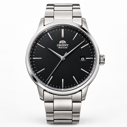 Reloj Orient Maestro Automático Esfera Negra RA-AC0E01B