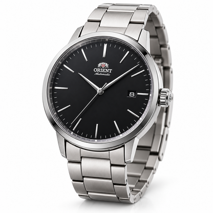 Reloj Orient Maestro Automático Esfera Negra RA-AC0E01B