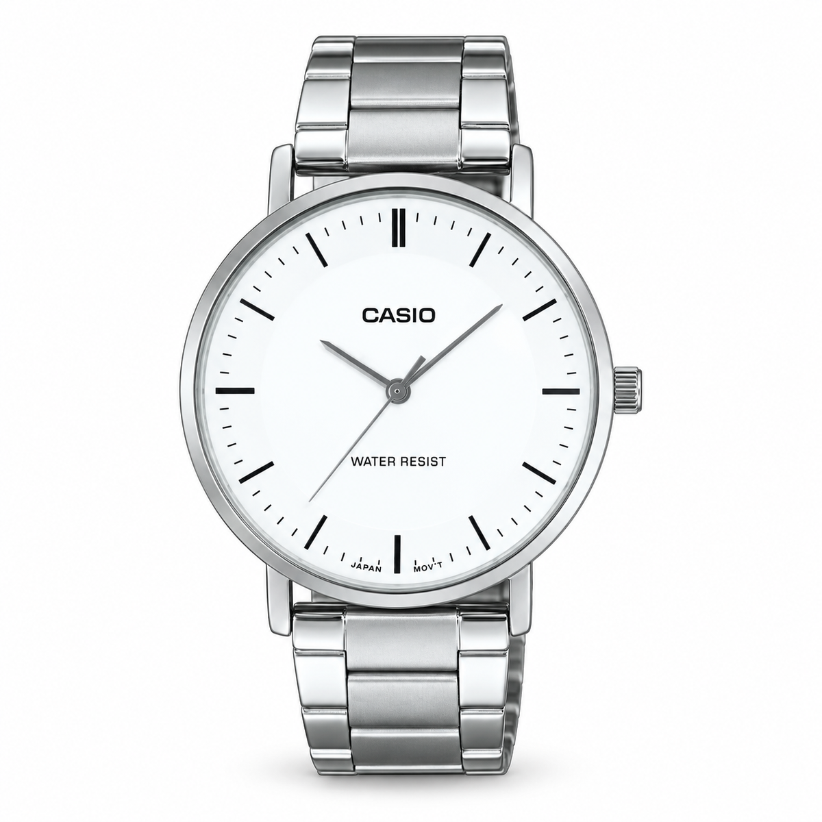 Reloj Casio Hombre MTP-VT04D-7E Esfera Blanca