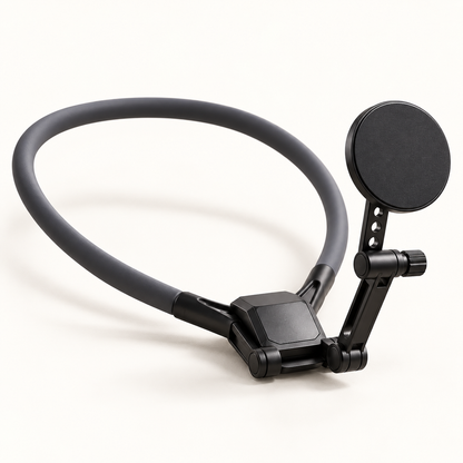 Soporte magnético para cuello – Grabación manos libres