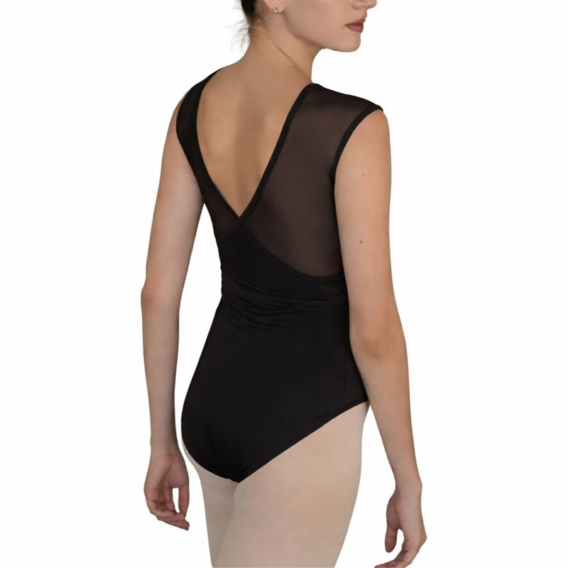 Malla de Danza Elianne Ruggio – Tul Transparente | Negra