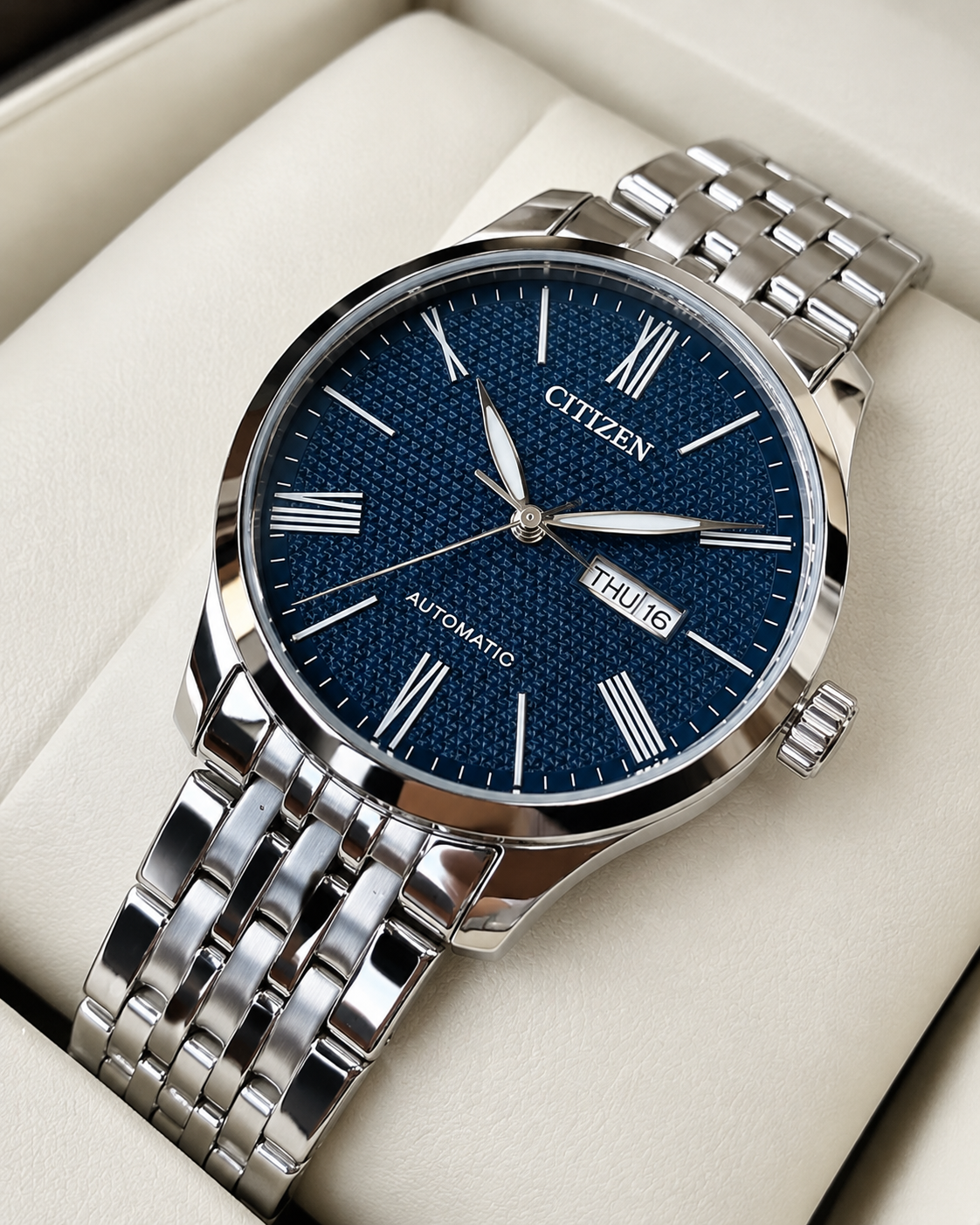 Reloj Citizen Automático NH8350-59L Azul