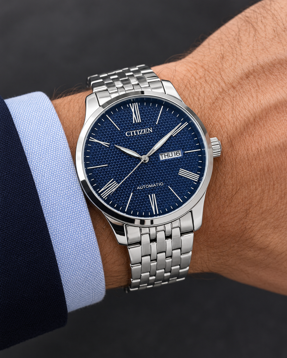 Reloj Citizen Automático NH8350-59L Azul